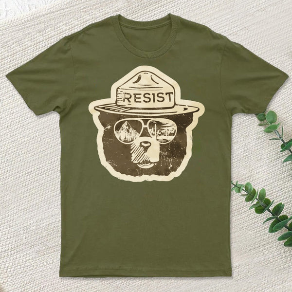 Vintage Alt National Park Service Resist T-Shirt