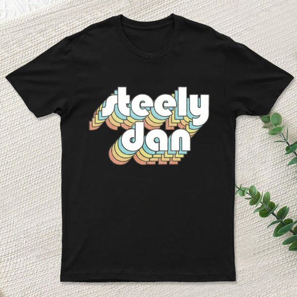 Steely Dan Retro Faded Style T-Shirt