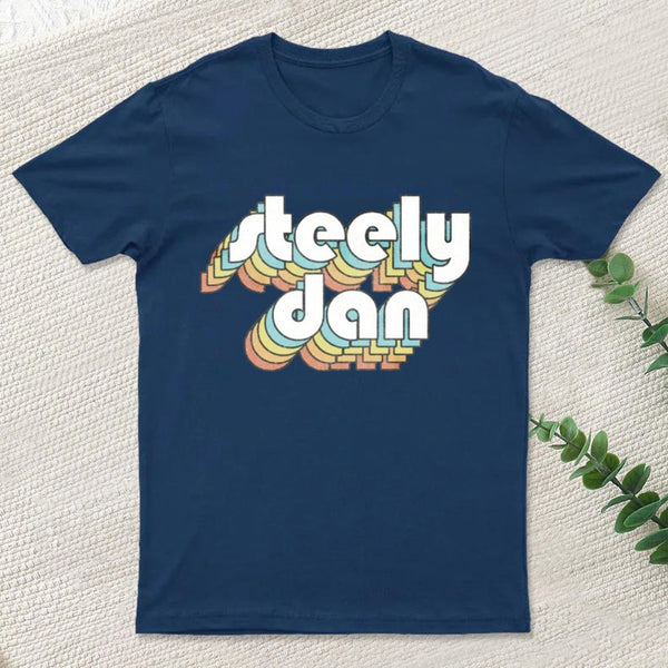 Steely Dan Retro Faded Style T-Shirt
