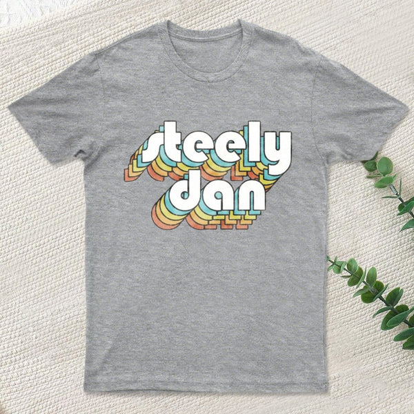 Steely Dan Retro Faded Style T-Shirt