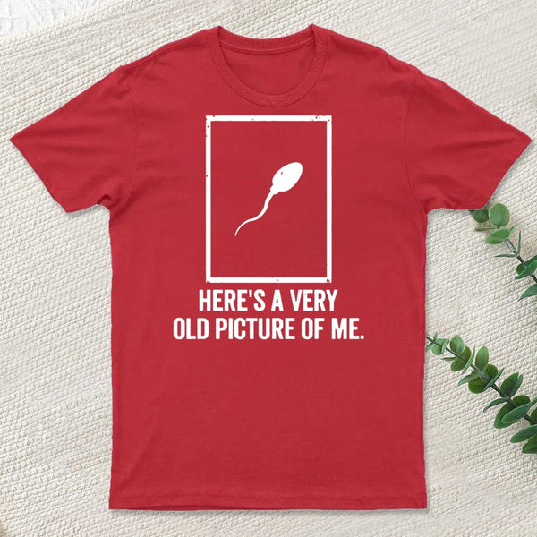 Here'S A Very Old Picture Of Me T-Shirt