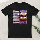 Retro 80S Movies Vhs Stacks T-Shirt