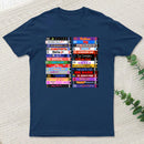 Retro 80S Movies Vhs Stacks T-Shirt