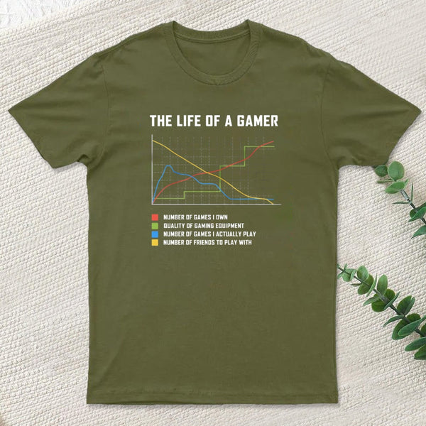 The Life Of A Gamer T-Shirt