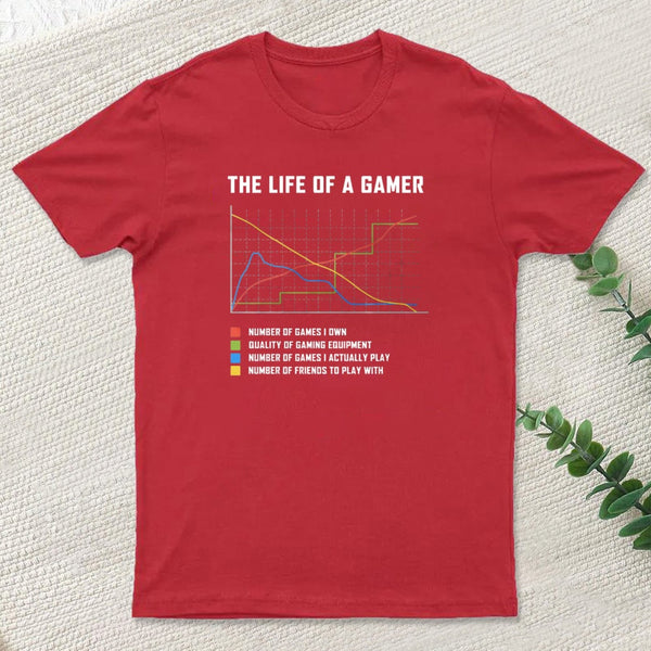 The Life Of A Gamer T-Shirt