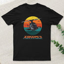 Airwolf Sunset 1980S Retro T-Shirt