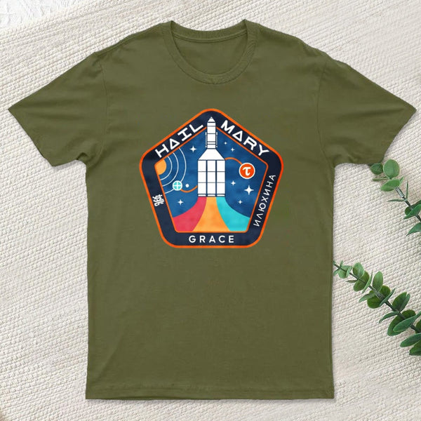 Astronaut Pi Symbol T-Shirt
