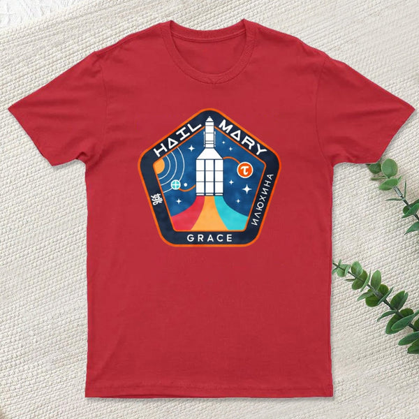 Astronaut Pi Symbol T-Shirt