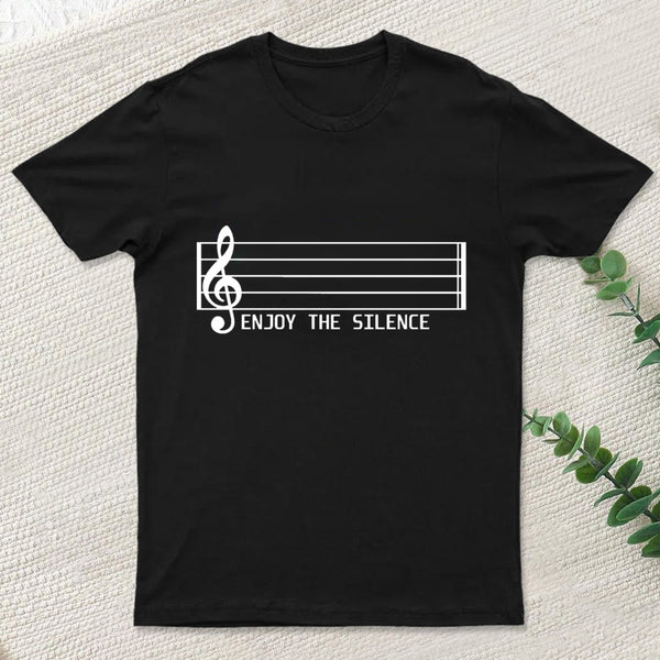 Enjoy The Silence Music Note T-Shirt