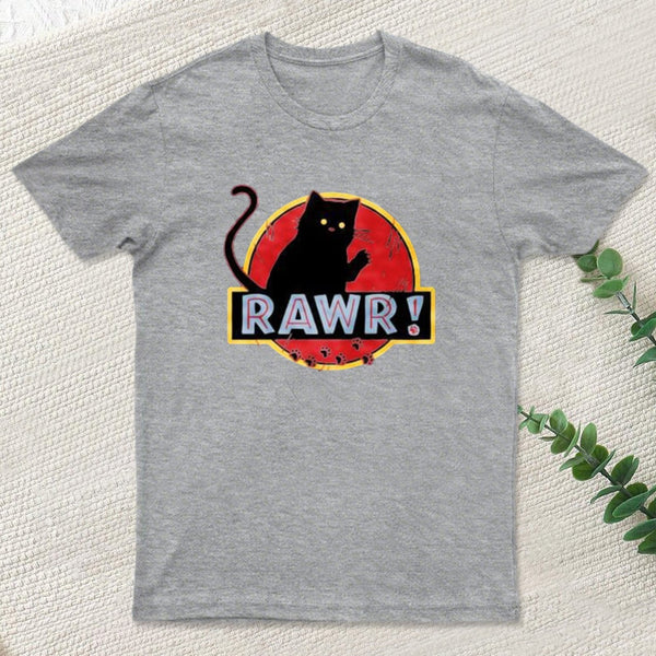 Jurassic Cat Rawr T-Shirt