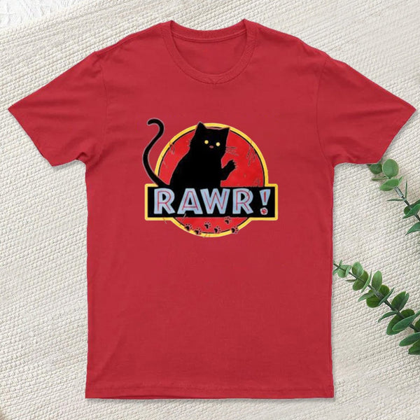 Jurassic Cat Rawr T-Shirt
