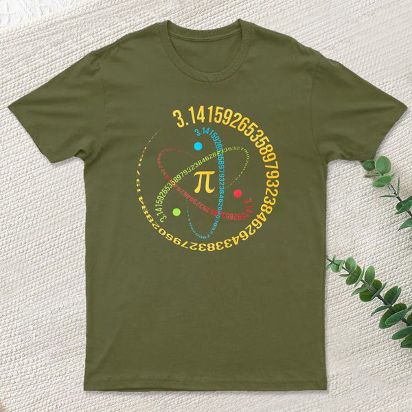 Atom Pi Math Science T-Shirt
