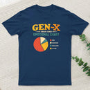 Gen X Emotional Chart T-Shirt