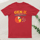 Gen X Emotional Chart T-Shirt