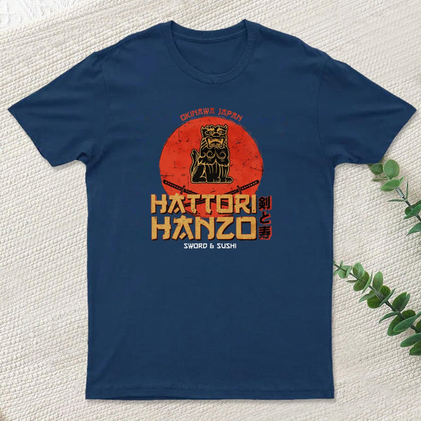 Hattori Hanzo Sword Sushi T-Shirt