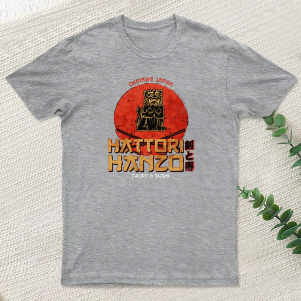 Hattori Hanzo Sword Sushi T-Shirt