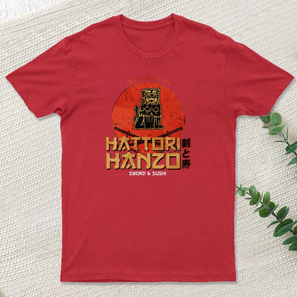 Hattori Hanzo Sword Sushi T-Shirt