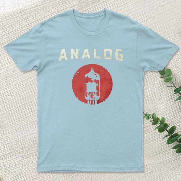 Vacuum Tube Analog Distressed T-Shirt
