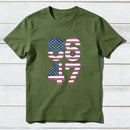 8647 Resist 86 47 4Th Of July Usa Us American Flag T-Shirt