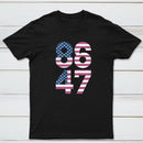 8647 Resist 86 47 4Th Of July Usa Us American Flag T-Shirt