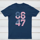 8647 Resist 86 47 4Th Of July Usa Us American Flag T-Shirt