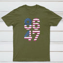 8647 Resist 86 47 4Th Of July Usa Us American Flag T-Shirt