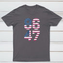 8647 Resist 86 47 4Th Of July Usa Us American Flag T-Shirt
