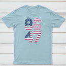 8647 Resist 86 47 4Th Of July Usa Us American Flag T-Shirt
