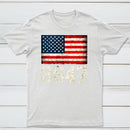 8647 Usa Flag 4Th Of July T-Shirt