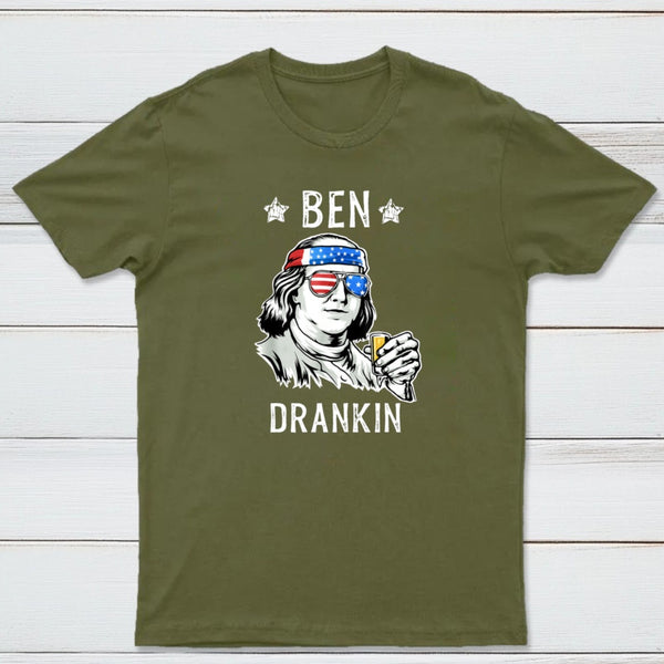 4Th Of July Ben Drankin Benjamin Franklin T-Shirt