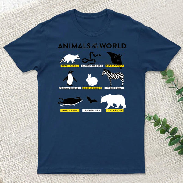 Animals Of The World Classic T-Shirt
