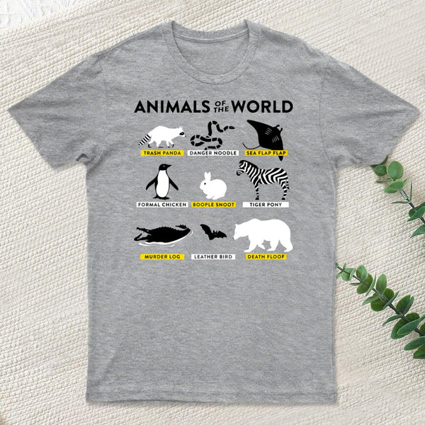 Animals Of The World Classic T-Shirt