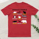 Animals Of The World Classic T-Shirt