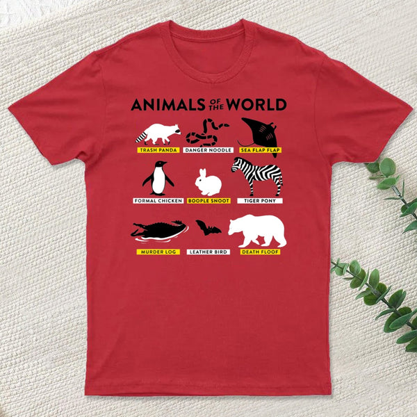 Animals Of The World Classic T-Shirt