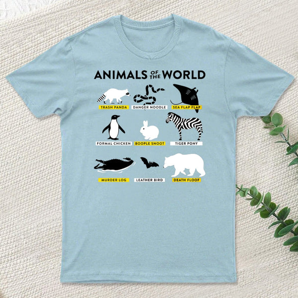 Animals Of The World Classic T-Shirt