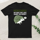 Hedgehogs Cant Share Classic T-Shirt