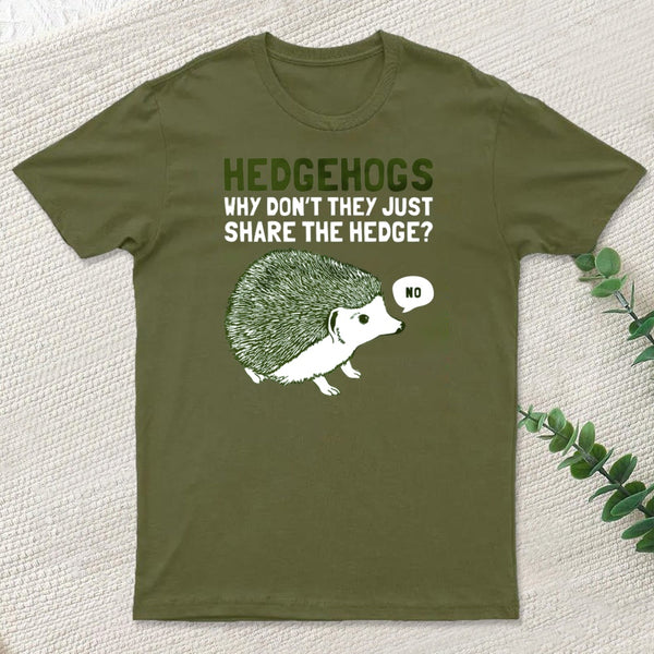 Hedgehogs Cant Share Classic T-Shirt
