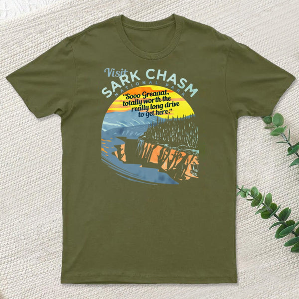 Visit Sark Chasm Classic T-Shirt