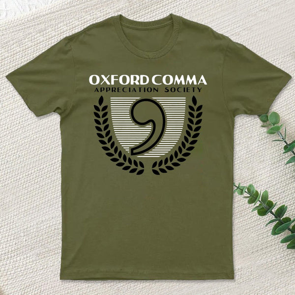 Oxford Comma Appreciation Society Classic T-Shirt