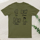 Un Deux Trois Cat Classic T-Shirt