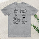 Un Deux Trois Cat Classic T-Shirt