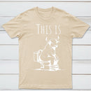 This Is Bull On Toilet Pure Cotton Short Sleeve T-Shirt
