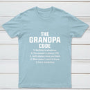 The Grandpa Code Fun Mandatory Yes Always Pure Cotton Short Sleeve T-Shirt