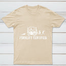 Forklift Certified Shirt Funny Certified Forklift Operator T-Shirt