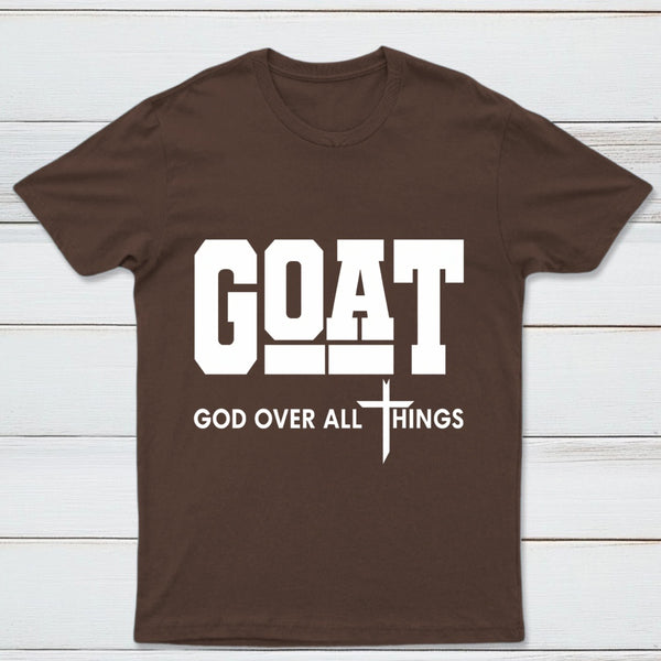 Goat God Over All Things Graphic T-Shirt