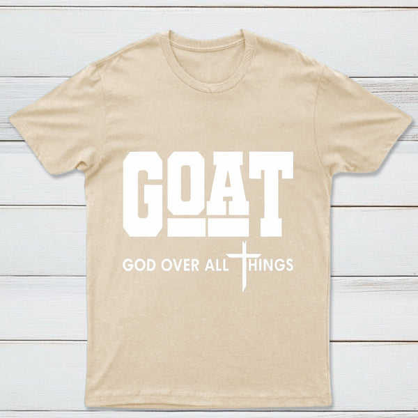Goat God Over All Things Graphic T-Shirt