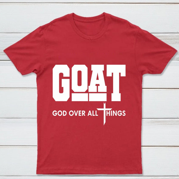 Goat God Over All Things Graphic T-Shirt