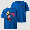 American Cowboy Boots Patriotic Graphic T-Shirt
