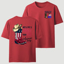 American Cowboy Boots Patriotic Graphic T-Shirt