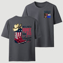 American Cowboy Boots Patriotic Graphic T-Shirt